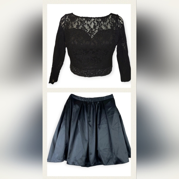 Formal 2 Piece Skirt Set Size Large - Picture 6 of 7